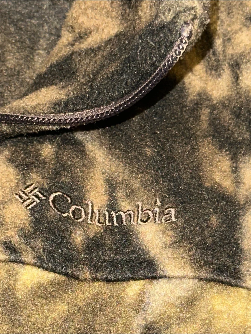 Kids Camo Fleece Columbia Jacket